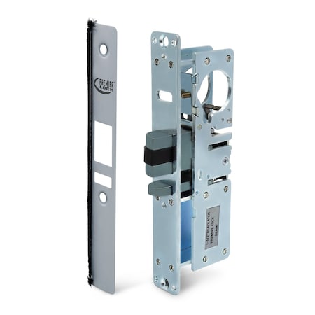 Premier Lock Commercial Storefront Deadlatch Narrow Stile Mortise Lock - 1-1/2" - Left DLA06